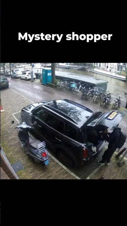 Beeld uit een film over een nagespeelde inbraak